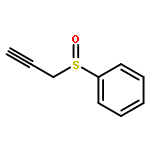 Benzene, (2-propynylsulfinyl)-