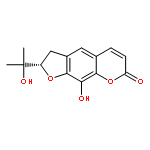 7H-Furo[3,2-g][1]benzopyran-7-one,2,3-dihydro-9-hydroxy-2-(1-hydroxy-1-methylethyl)-, (2S)-