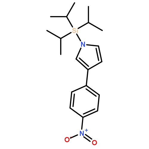 1H-Pyrrole, 3-(4-nitrophenyl)-1-[tris(1-methylethyl)silyl]-