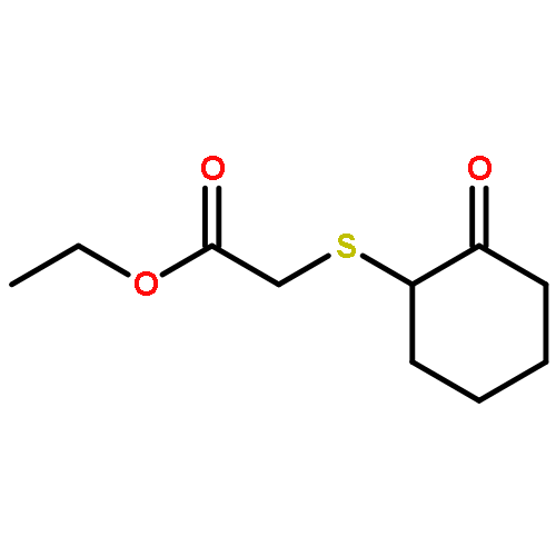 Acetic acid, [(2-oxocyclohexyl)thio]-, ethyl ester