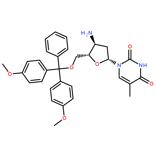 Thymidine, 3'-amino-5'-O-[bis(4-methoxyphenyl)phenylmethyl]-3'-deoxy-