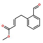 2-Butenoic acid, 4-(2-formylphenyl)-, methyl ester, (2E)-