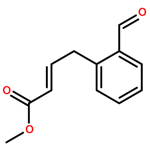 2-Butenoic acid, 4-(2-formylphenyl)-, methyl ester, (2E)-