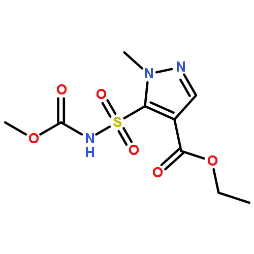 N-(Methoxycarbonyl)-4-(ethoxycarbonyl)-1-methylpyrazole-5-sulfonamide