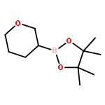 4,4,5,5-Tetramethyl-2-(tetrahydro-2H-pyran-3-yl)-1,3,2-dioxaborolane