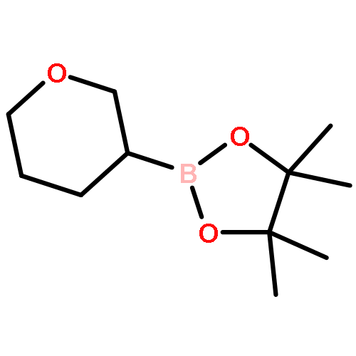 4,4,5,5-Tetramethyl-2-(tetrahydro-2H-pyran-3-yl)-1,3,2-dioxaborolane