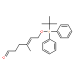 4-Hexenal, 6-[[(1,1-dimethylethyl)diphenylsilyl]oxy]-4-methyl-, (E)-