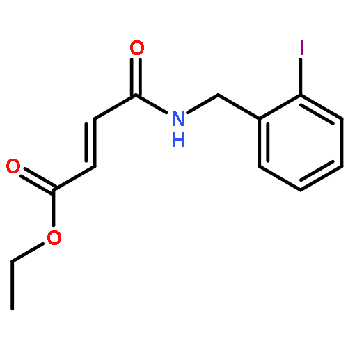 2-Butenoic acid, 4-[(2-iodophenyl)methylamino]-4-oxo-, ethyl ester, (E)-