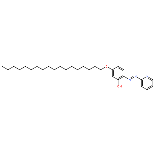 PHENOL, 5-(OCTADECYLOXY)-2-(2-PYRIDINYLAZO)-