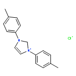 1H-Imidazolium, 1,3-bis(4-methylphenyl)-, chloride