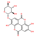 [1]Benzopyrano[5,4,3-cde][1]benzopyran-5,10-dione,2,3,8-trihydroxy-7-(b-D-xylopyranosyloxy)- (9CI)