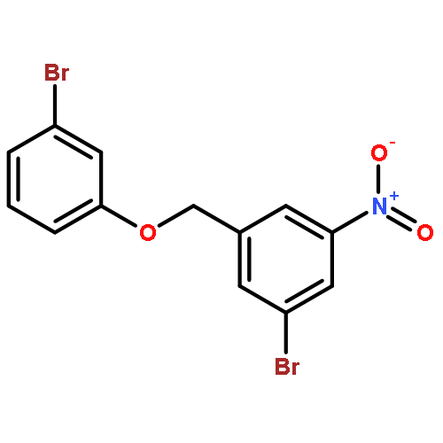 Benzene, 1-bromo-3-[(3-bromophenoxy)methyl]-5-nitro-