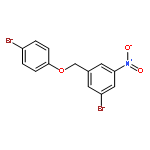 Benzene, 1-bromo-3-[(4-bromophenoxy)methyl]-5-nitro-