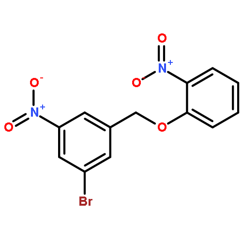 Benzene, 1-bromo-3-nitro-5-[(2-nitrophenoxy)methyl]-