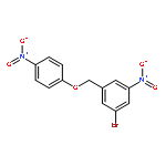 Benzene, 1-bromo-3-nitro-5-[(4-nitrophenoxy)methyl]-