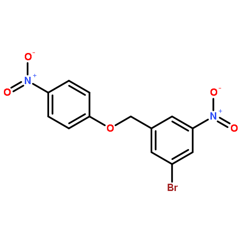 Benzene, 1-bromo-3-nitro-5-[(4-nitrophenoxy)methyl]-