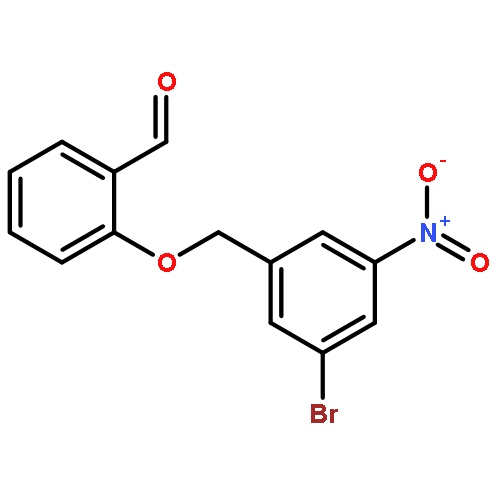 Benzaldehyde, 2-[(3-bromo-5-nitrophenyl)methoxy]-