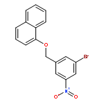 Naphthalene, 1-[(3-bromo-5-nitrophenyl)methoxy]-