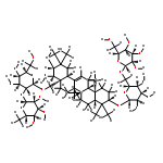 3-O-[beta-D-glucopyranosyl(1?6)]-beta-D-glucopyranosyl-28-O-[alpha-L-rhamnopyranosyl (1?2)]-beta-D-glucopyranosyl-16-deoxybarringtogenol C