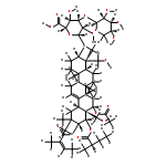 3beta-O-{alpha-L-arabinopyranosyl-(1->3)-beta-D-glucuronopyranosyl}-16alpha-acetoxy-21beta-{(Z)-2-methylbut-2-enoyloxy}-22alpha-(2-methylbutanoyloxy)-23,28-diihydroxyolean-12-ene