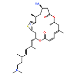 4,12-Dioxa-20-thia-21-azabicyclo[16.2.1]heneicosa-1(21),6,8,18-tetraene-5,13-dione,15-amino-3-[(1E,3E,5E)-7-(dimethylamino)-2,5-dimethyl-1,3,5-heptatrien-1-yl]-9,11,17-trimethyl-,(3S,6Z,8E,11S,15R,17S)-