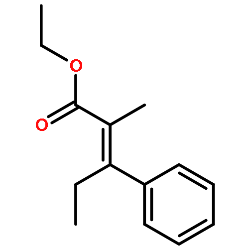 2-Pentenoic acid, 2-methyl-3-phenyl-, ethyl ester, (E)-