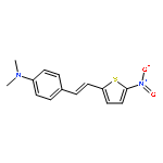 Benzenamine, N,N-dimethyl-4-[2-(5-nitro-2-thienyl)ethenyl]-