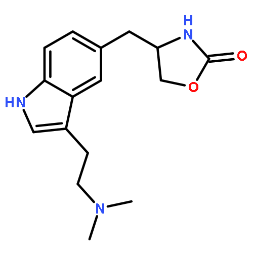 (R)-4-((3-(2-(Dimethylamino)ethyl)-1H-indol-5-yl)methyl)oxazolidin-2-one