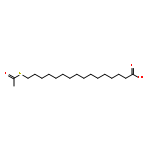 Hexadecanoic acid, 16-(acetylthio)-