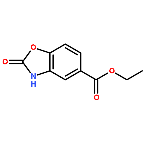 5-Benzoxazolecarboxylic acid, 2,3-dihydro-2-oxo-, ethyl ester