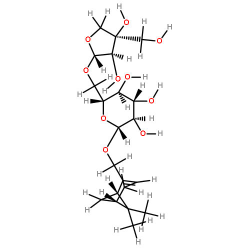 myrtenol 10-O-[beta-D-apiofuranosyl-(1->6)-beta-D-glucopyranoside]