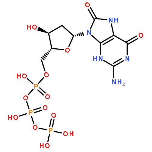 Guanosine5'-(tetrahydrogen triphosphate), 2'-deoxy-7,8-dihydro-8-oxo-