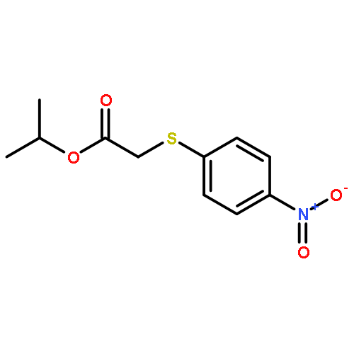 Acetic acid, [(4-nitrophenyl)thio]-, 1-methylethyl ester