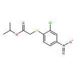 Acetic acid, [(2-chloro-4-nitrophenyl)thio]-, 1-methylethyl ester