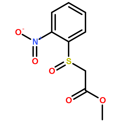 Acetic acid, [(2-nitrophenyl)sulfinyl]-, methyl ester