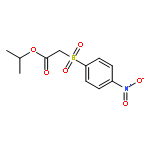 Acetic acid, [(4-nitrophenyl)sulfonyl]-, 1-methylethyl ester