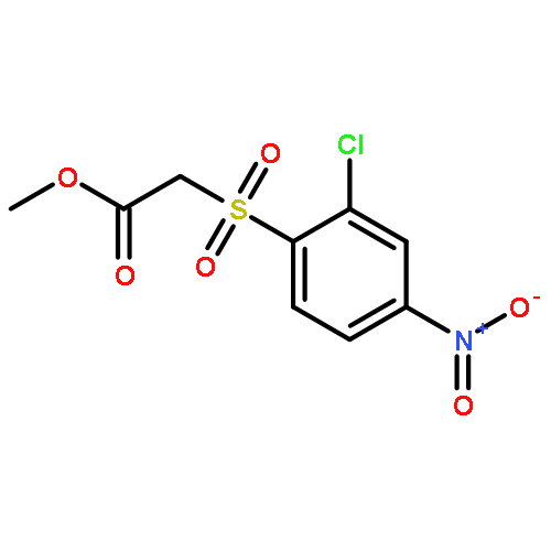 Acetic acid, [(2-chloro-4-nitrophenyl)sulfonyl]-, methyl ester