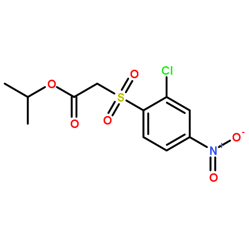 Acetic acid, [(2-chloro-4-nitrophenyl)sulfonyl]-, 1-methylethyl ester