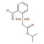 Acetic acid, [(2-nitrophenyl)sulfonyl]-, 1-methylethyl ester