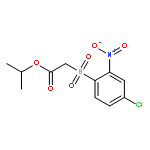 Acetic acid, [(4-chloro-2-nitrophenyl)sulfonyl]-, 1-methylethyl ester