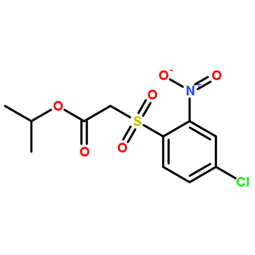 Acetic acid, [(4-chloro-2-nitrophenyl)sulfonyl]-, 1-methylethyl ester