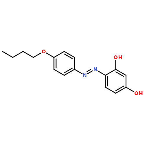 1,3-Benzenediol, 4-[(4-butoxyphenyl)azo]-