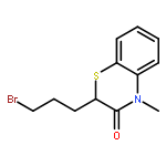 2H-1,4-Benzothiazin-3(4H)-one, 2-(3-bromopropyl)-4-methyl-