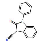 1H-Indole-3-carbonitrile, 2,3-dihydro-2-oxo-1-phenyl-