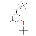 Cyclohexanone, 3,5-bis[[(1,1-dimethylethyl)dimethylsilyl]oxy]-, (3S,5S)-