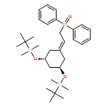 (1R,3R)-1,3-bis((tert-butyldimethyl)silanyloxy)-5-[2-(diphenylphosphinoyl)-ethylidene]cyclohexane