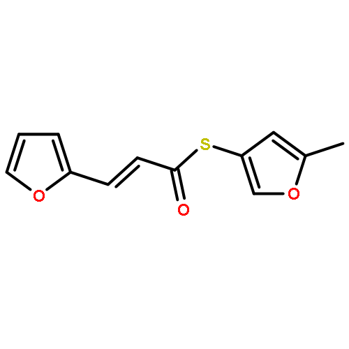 2-Propenethioic acid, 3-(2-furanyl)-, S-(5-methyl-3-furanyl) ester