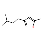 Furan, 2-methyl-4-(3-methylbutyl)-