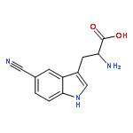 2-Amino-3-(5-cyano-1H-indol-3-yl)propanoic acid