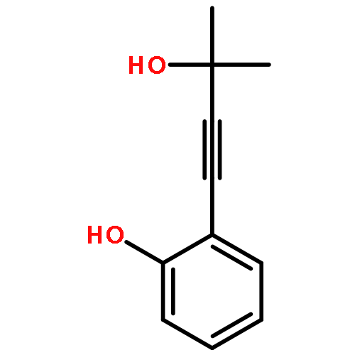 2-(3-Hydroxy-3-methylbut-1-yn-1-yl)phenol